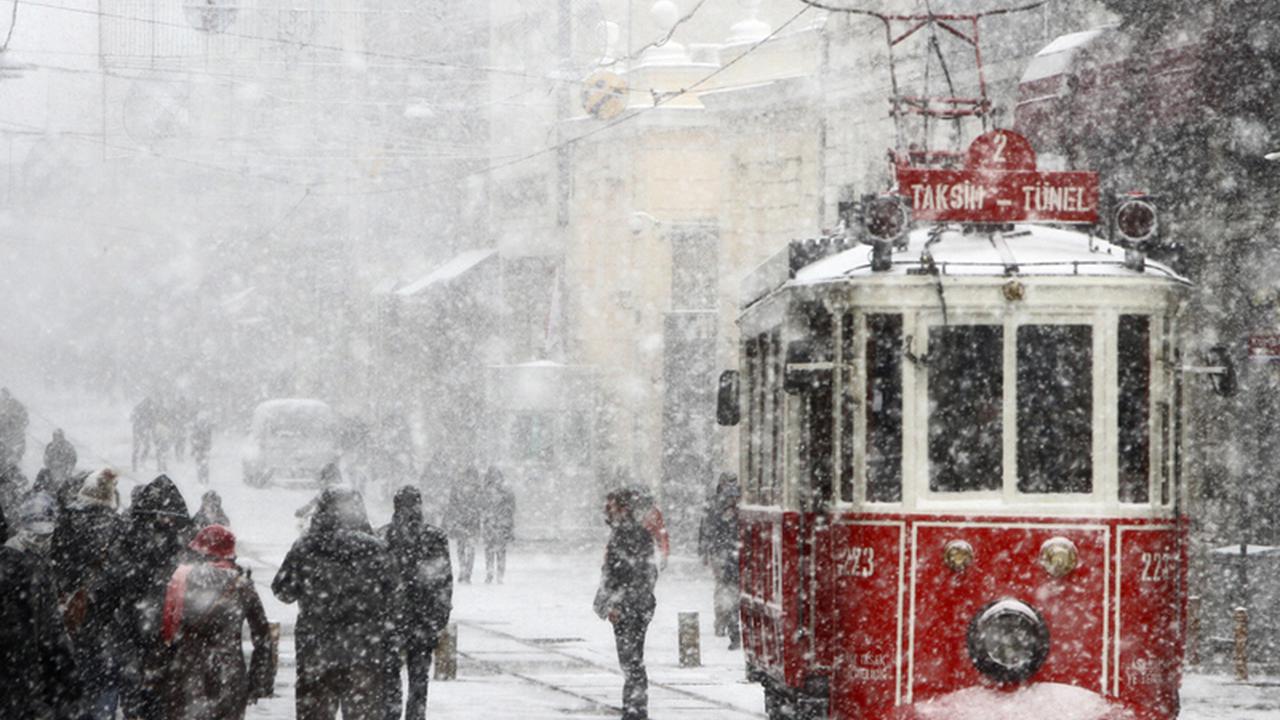 İstanbul da kar alarmı!